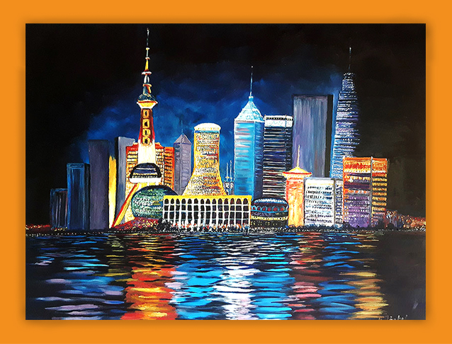 Mitarbeiter mit Utensilien